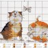 Вышивка котов