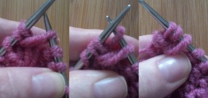 Вязание рукавицы