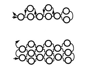 Схема мозаичного плетения