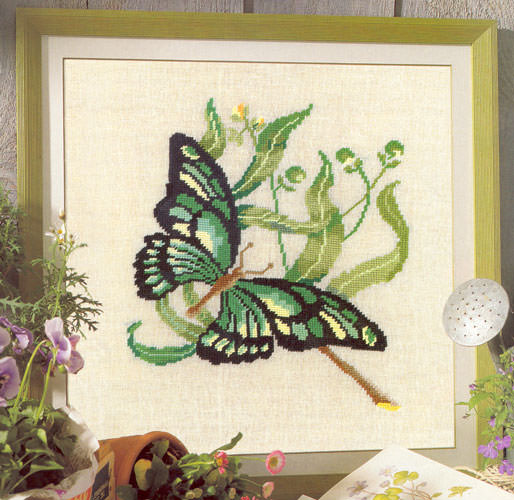 Картина с бабочкой
